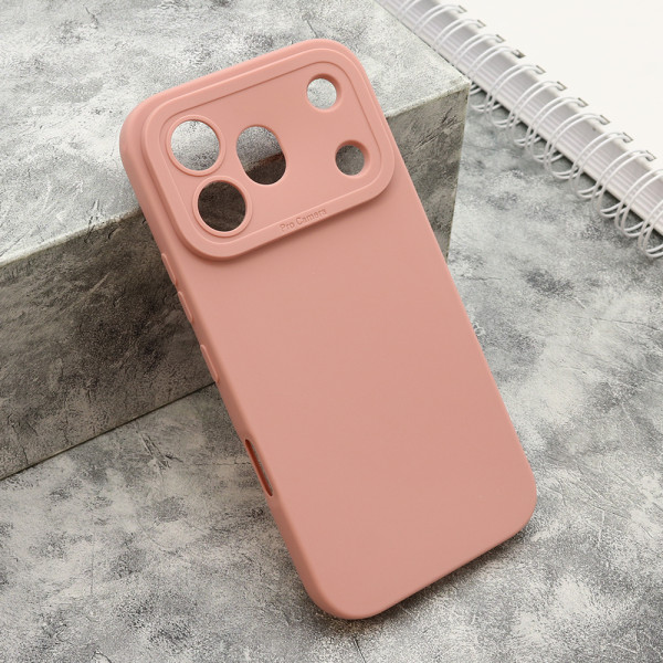 Futrola Silikon Pro Camera za Honor 600 Pro roze