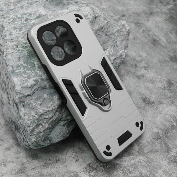 Futrola Square ring za Honor X6c siva