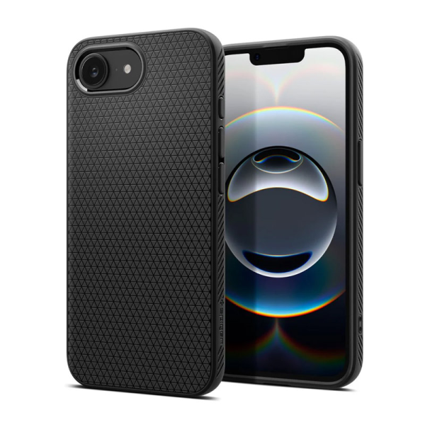 Maska Spigen Liquid Air za iPhone 16e/ 17e mat crna