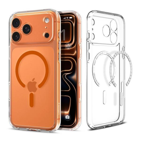 Maska Spigen Ultra Hybrid MagSafe za iPhone 17 Pro narandzasta
