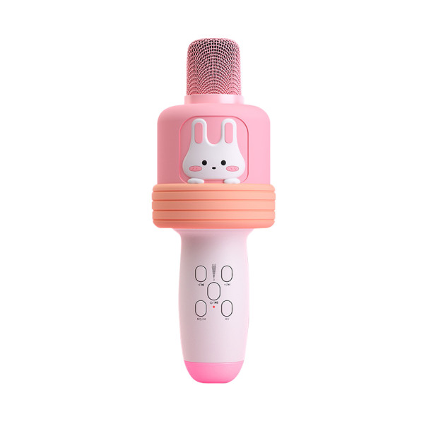 Mikrofon bluetooth K7 zec roze