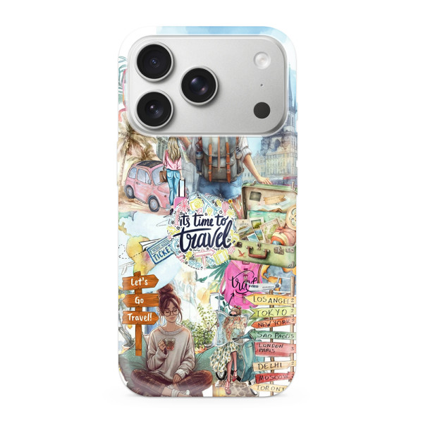 Futrola ULTRA TANKI PRINT CLEAR za iPhone 17 Pro (6.3) SP031