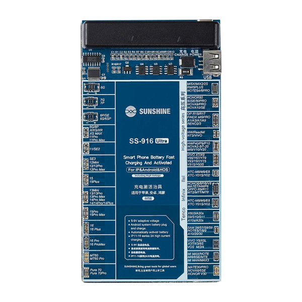 Tester baterija i aktivator SUNSHINE SS-916 za Iphone/Samsung