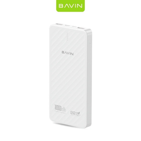 Bavin Power Bank 10000mAh 22.5W bela