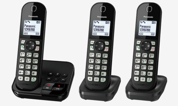 Panasonic KX-TGC463GB sa 3 slušalice i sekretaricom