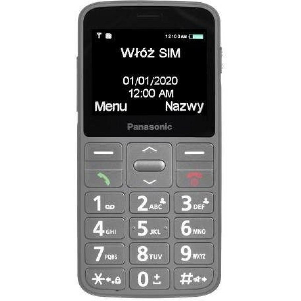 Panasonic mobilni telefon KX-TU160EXG siva