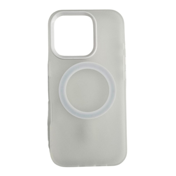 Silikonska futrola Magsafe FLURO COLOR Honor 600 Lite BELA