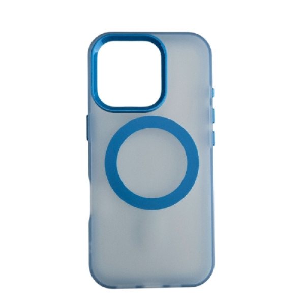 Silikonska futrola Magsafe FLURO COLOR Honor 600 Lite PLAVA