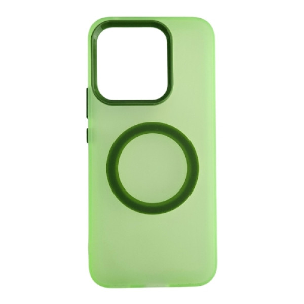 Silikonska futrola Magsafe FLURO COLOR Honor 600 Lite ZELENA