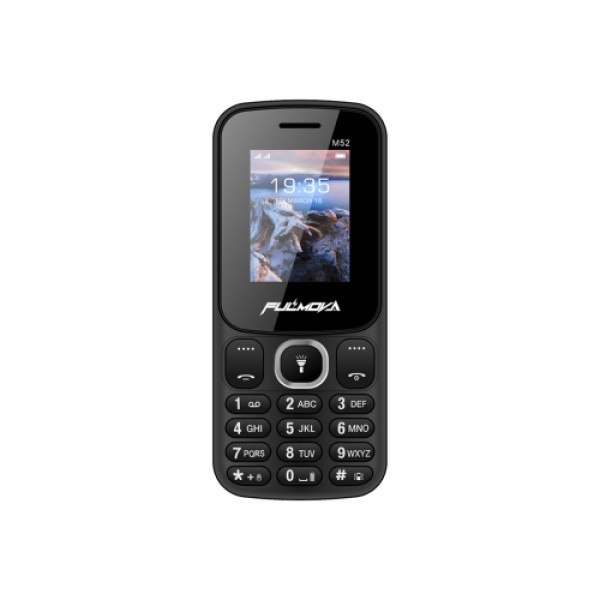 FULMOVA M52, 1.77'', Type C punjenje, Crni mobilni telefon
