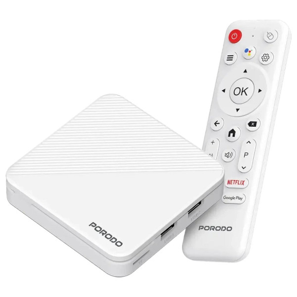 Porodo EchoBox 4K Android TV BOX 2GB/16GB
