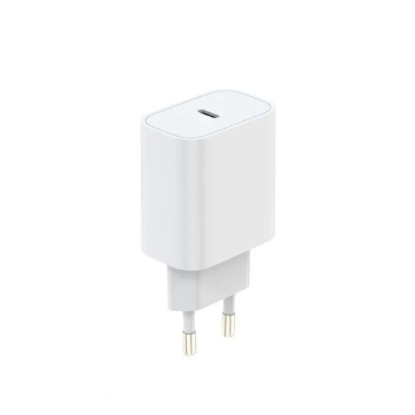  FULMOVA Kućni punjač GAN PD/25W sa USB-C kablom BELI