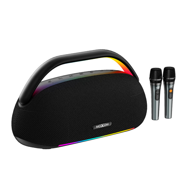 Zvucnik bluetooth Moxom 400W MX-SK104 sa dva mikrofona crni