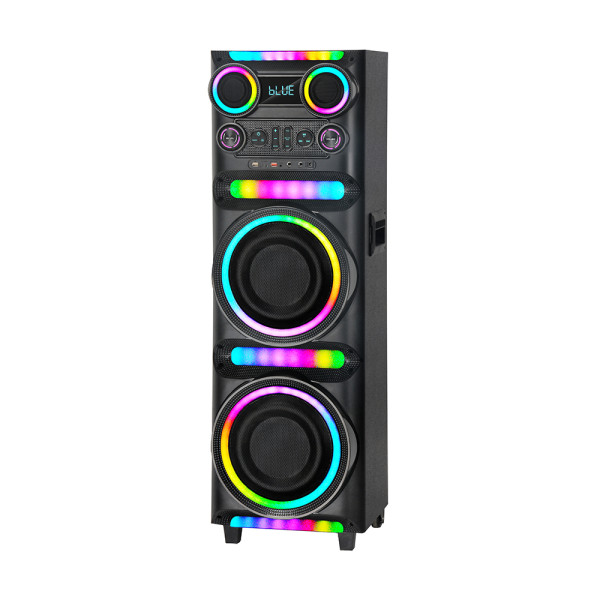 Zvucnik bluetooth NDR-M1104 60W 2*10 inca sa dva mikrofona crni