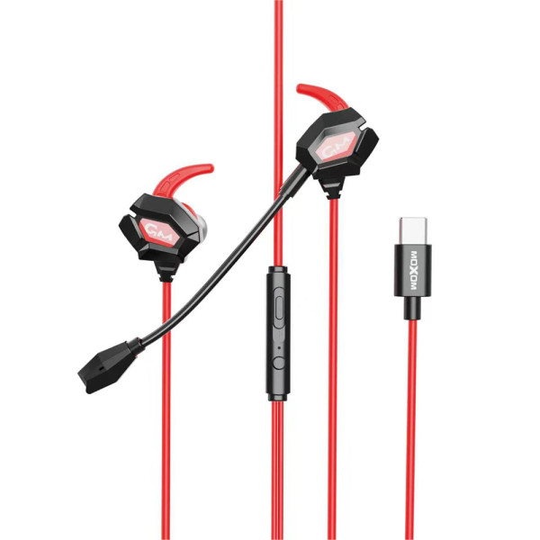 Slusalice Bluetooth Gaming MOXOM MX-EP110 crvene