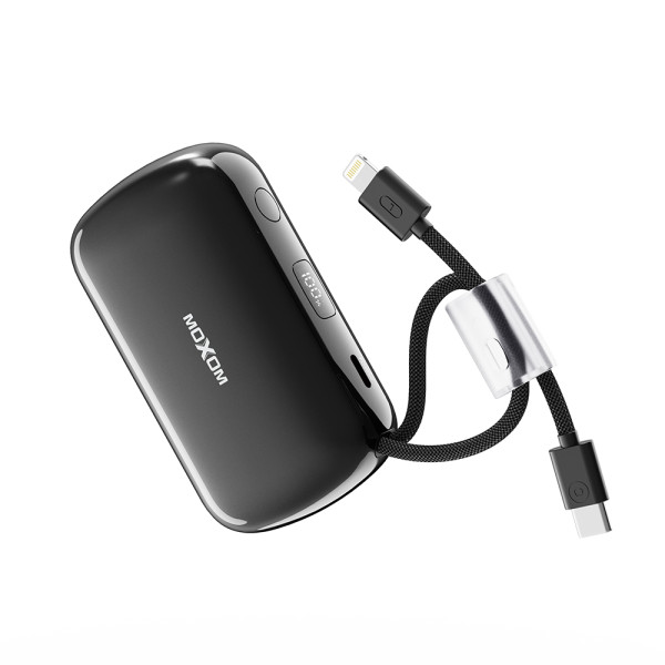 Power Bank Moxom MX-PB198 Mini fast charge 22.5W 10000mAh crni