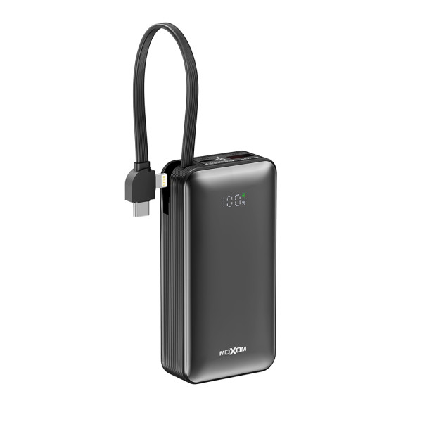 Power Bank Moxom MX-PB205 Mini fast charge 22.5W 10000mAh crni