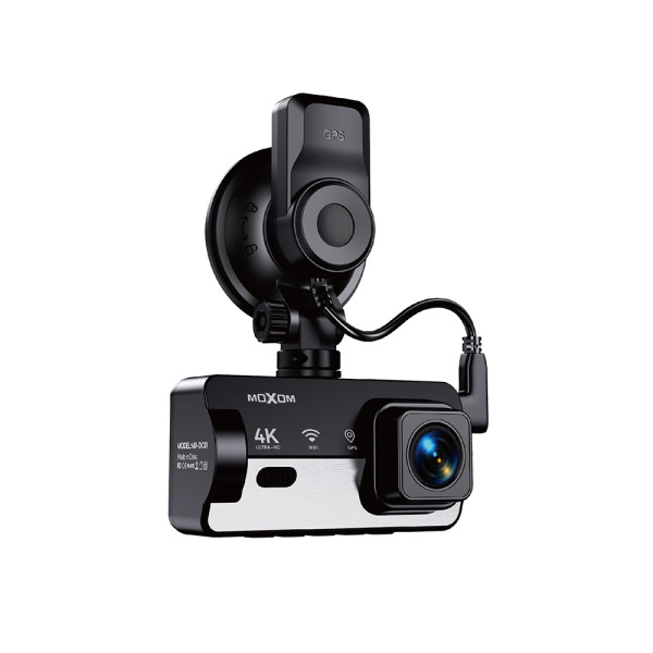 Auto kamera Moxom MX-DC01 dual 4K+720p WiFi crna
