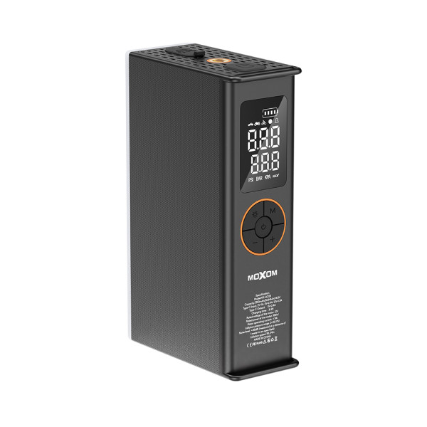 Multifunkcionalna pumpa i starter sa power bankom Moxom MX-AC05 crni