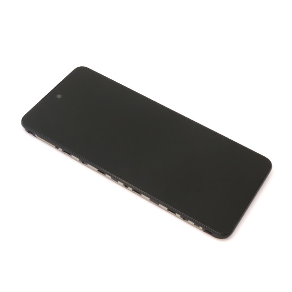 LCD za Motorola Moto E14 (XT2421-13) + touchscreen + frame black Full ORG EU (5D68C24645)