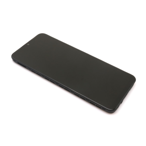 LCD za Samsung A032F Galaxz A03 Core + touchscreen + frame black + SUP board Full ORG EU (GH83-07412A)
