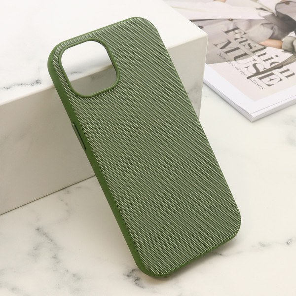 Futrola WOVEN MagSafe za iPhone 15 (6.1) zelena