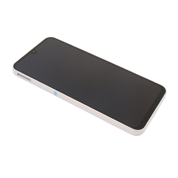 LCD za Samsung A266B Galaxy A26 5G + touchscreen + frame white Full ORG EU (GH82-37049B)
