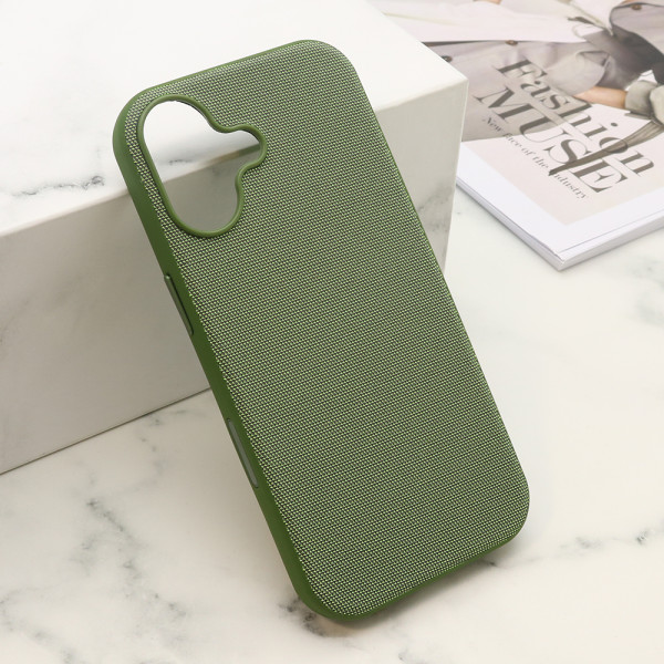 Futrola WOVEN MagSafe za iPhone 16 (6.1) zelena