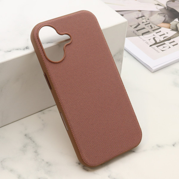 Futrola WOVEN MagSafe za iPhone 17 (6.3) braon