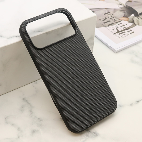 Futrola WOVEN MagSafe za iPhone 17 Pro Max (6.9) crna