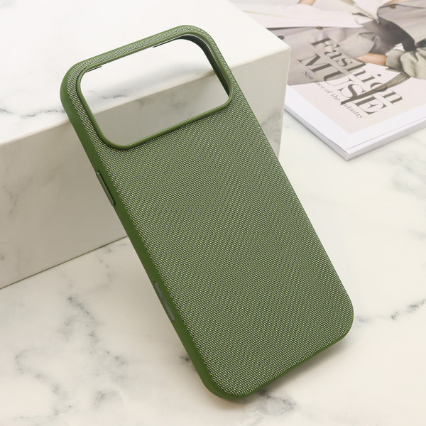 Futrola WOVEN MagSafe za iPhone 17 Pro Max (6.9) zelena