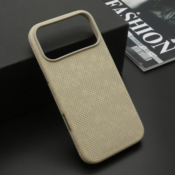 Futrola WOVEN TOUCH MagSafe za iPhone 17 Pro Max (6.9) siva