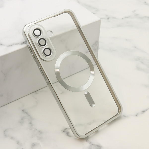 Futrola CAMERA PROTECT MagSafe za Samsung A576B Galaxy A57 5G srebrna