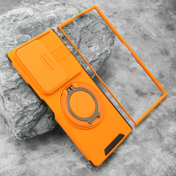 Futrola DEFENDER CAMSHIELD za Samsung F976B Galaxy Z Fold 8 Ultra 5G narandzasta