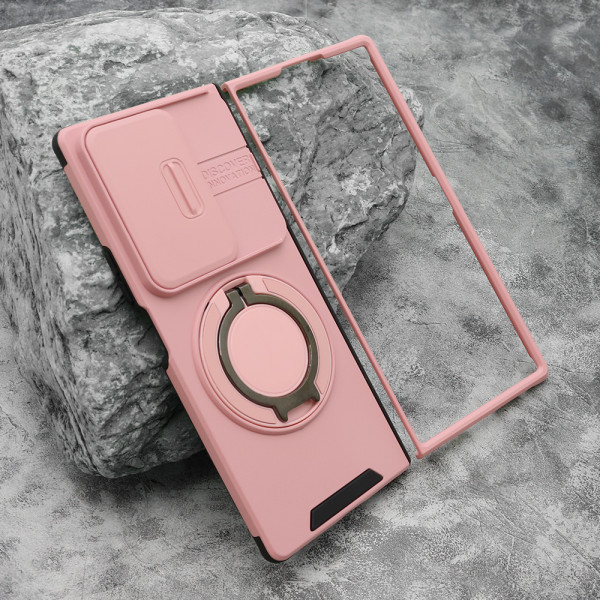 Futrola DEFENDER CAMSHIELD za Samsung F976B Galaxy Z Fold 8 Ultra 5G roze