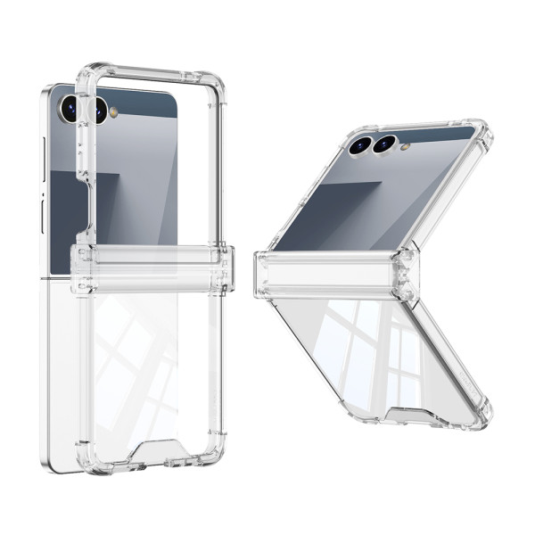 Futrola LINES II za Samsung F776B Galaxy Z Flip 8 5G providna (GKK case)