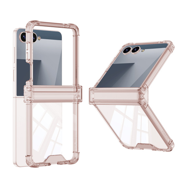 Futrola LINES II za Samsung F776B Galaxy Z Flip 8 5G roze (GKK case)