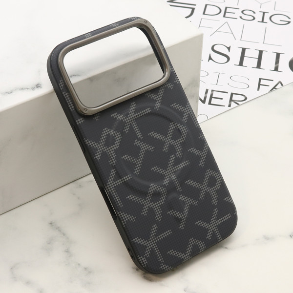 Futrola MONOGRAM MagSafe za iPhone 17 Pro (6.3) crna