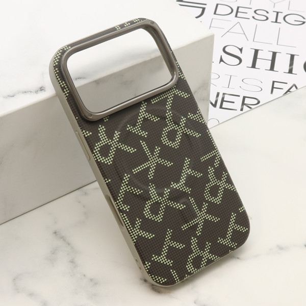 Futrola MONOGRAM MagSafe za iPhone 17 Pro (6.3) siva