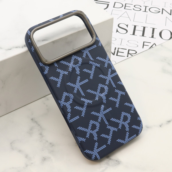Futrola MONOGRAM MagSafe za iPhone 17 Pro Max (6.9) plava