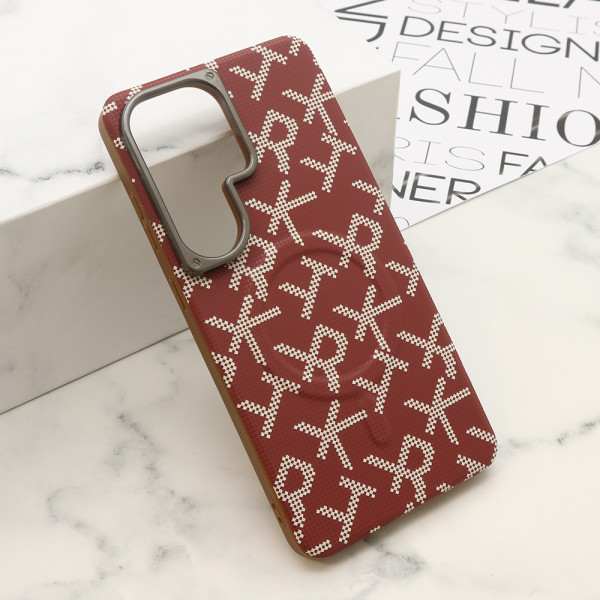 Futrola MONOGRAM MagSafe za Samsung S948B Galaxy S26 Ultra 5G crvena