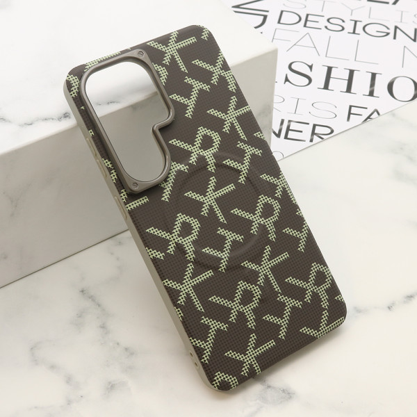 Futrola MONOGRAM MagSafe za Samsung S948B Galaxy S26 Ultra 5G siva