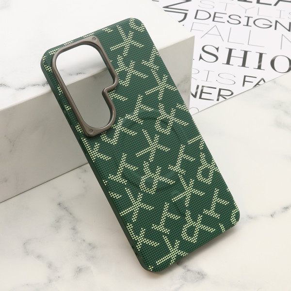 Futrola MONOGRAM MagSafe za Samsung S948B Galaxy S26 Ultra 5G zelena