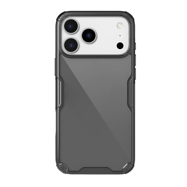 Futrola NILLKIN Nature Pro za iPhone 17 Pro Max (6.9) providno crna