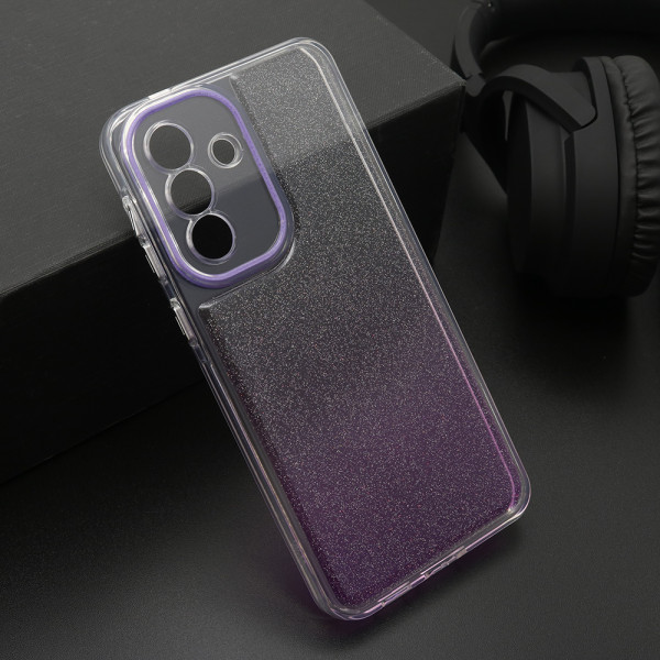 Futrola OMBRE GLITTER za Samsung A576B Galaxy A57 5G ljubicasta