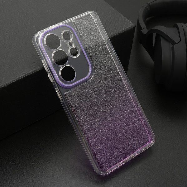 Futrola OMBRE GLITTER za Samsung S948B Galaxy S26 Ultra 5G ljubicasta