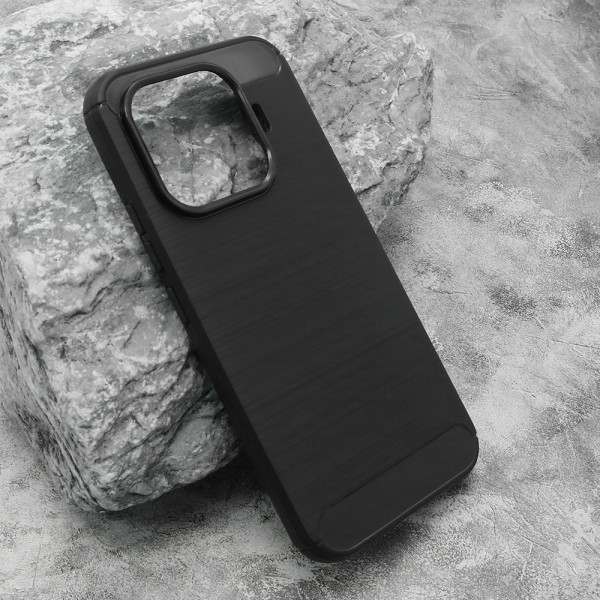 Futrola silikon BRUSHED za Xiaomi 17T Pro 5G crna