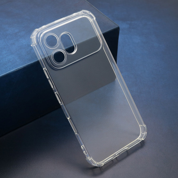 Futrola silikon CRASHPROOF za Honor 600 providna