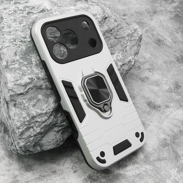 Futrola Square ring za Honor 600 Pro siva