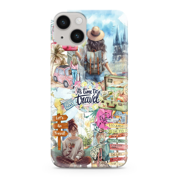 Futrola ULTRA TANKI PRINT CLEAR za iPhone 15 (6.1) SP031